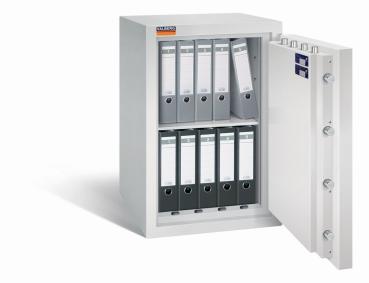 Wertschutzschrank VALBERG Banker M 85 2x DSS RAL 7035